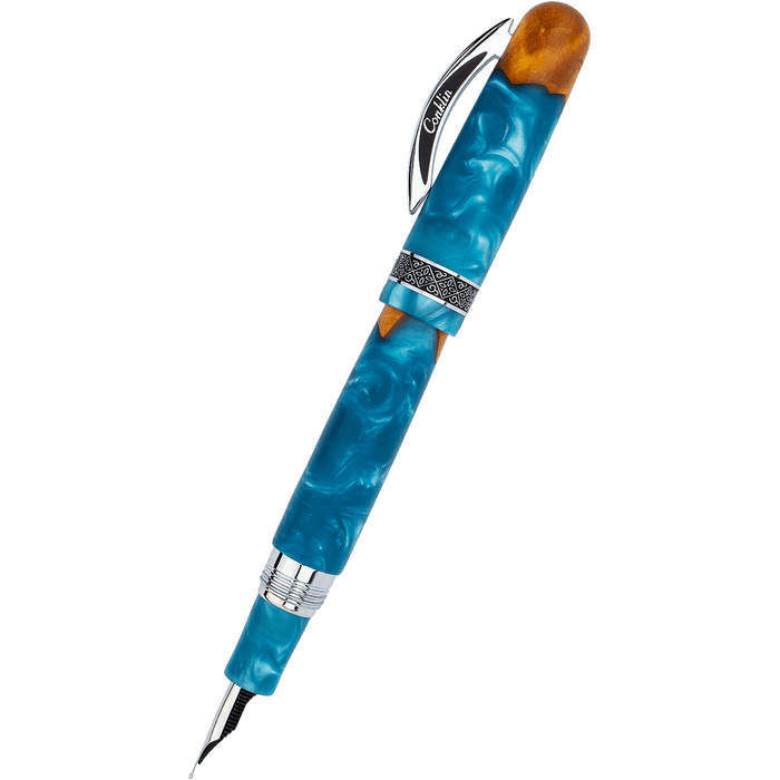 Conklin 1898 Collection Fountain Pen - Spectra Blue Fusion - Pen Boutique Ltd