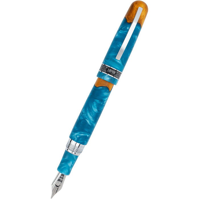 Conklin 1898 Collection Fountain Pen - Spectra Blue Fusion - Pen Boutique Ltd
