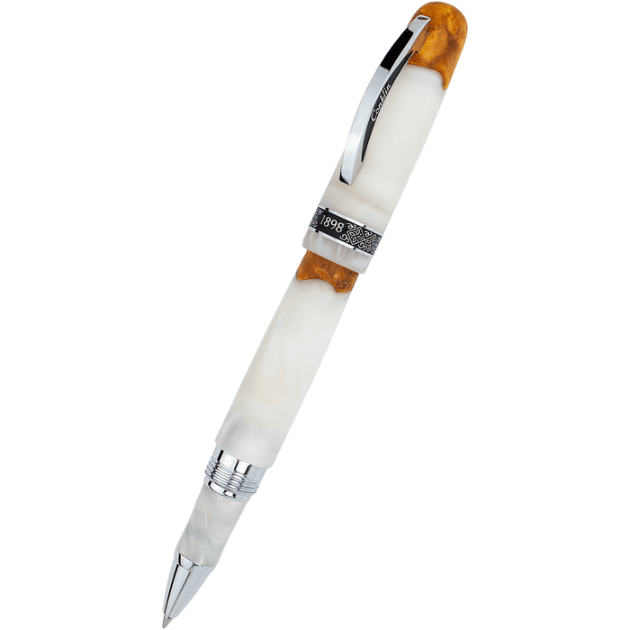 Conklin 1898 Collection Rollerball Pen - Spectra White Fusion - Pen Boutique Ltd