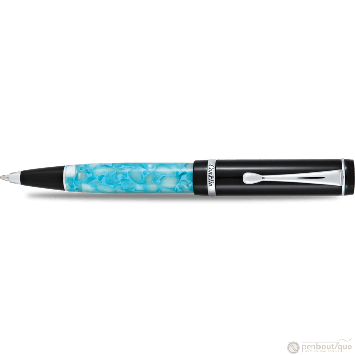 Conklin Duragraph Ballpoint Pen - Turquoise Nights - Pen Boutique Ltd