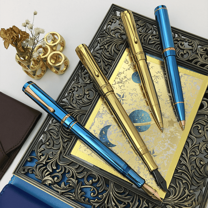 Conklin Duragraph Metal Ballpoint Pen - PVD Gold - Pen Boutique Ltd