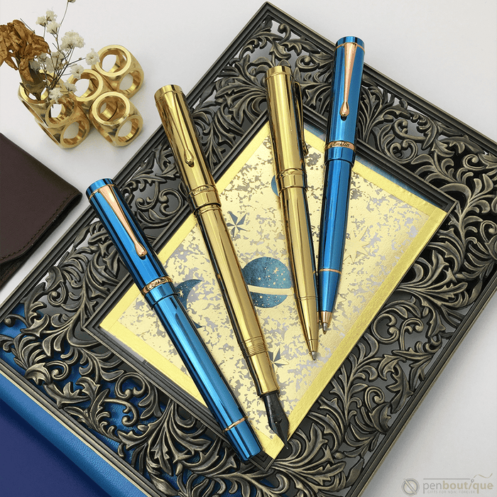 Conklin Duragraph Metal Ballpoint Pen - PVD Gold - Pen Boutique Ltd
