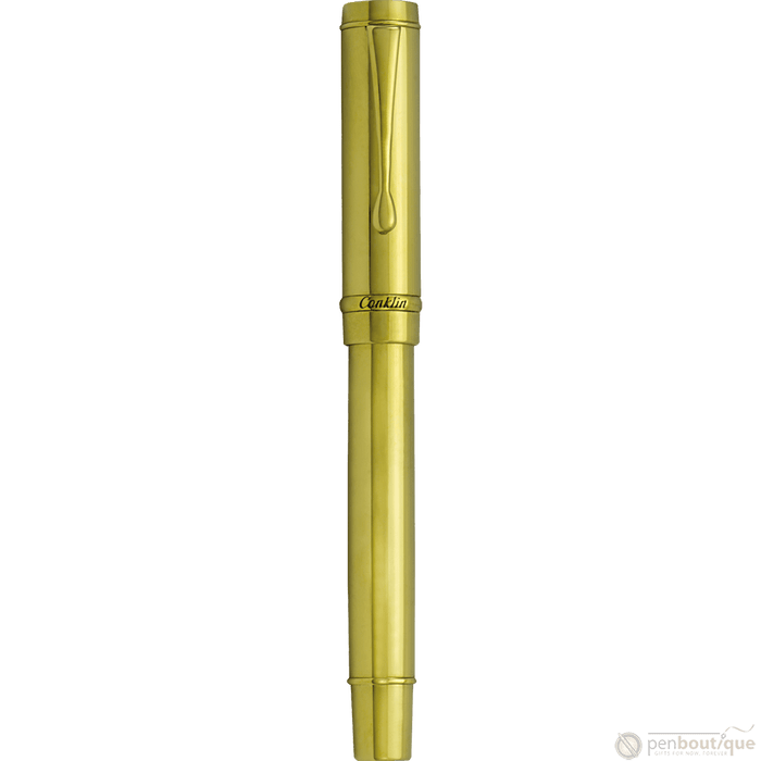 Conklin Duragraph Metal Fountain Pen - PVD Gold - Pen Boutique Ltd