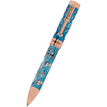 Conklin Endura Ballpoint Pen - Deco Crest Demo Blue - Rose Gold Trim - Pen Boutique Ltd