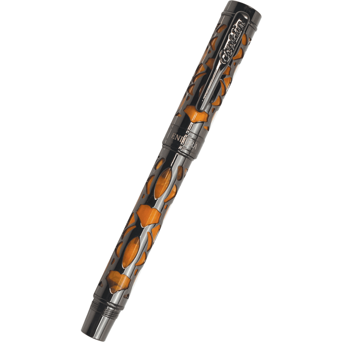 Conklin Endura Rollerball Pen - Deco Crest Orange - Pen Boutique Ltd