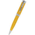 Conklin Herringbone Ballpoint Pen - Signature Yellow - Pen Boutique Ltd