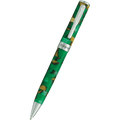 Conklin Stylograph Ballpoint Pen - Mosaic Green/Brown - Pen Boutique Ltd