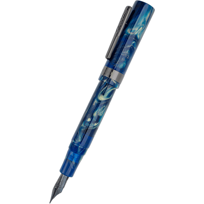Conklin Toledo Fountain Pen - Limited Edition - Brooks Cenote - Gunmetal Trim (Pen Boutique Exclusive) - Pen Boutique Ltd
