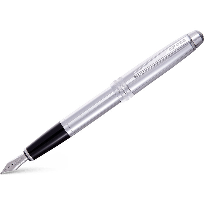 Cross Bailey Fountain Pen - Polished Chrome - Pen Boutique Ltd