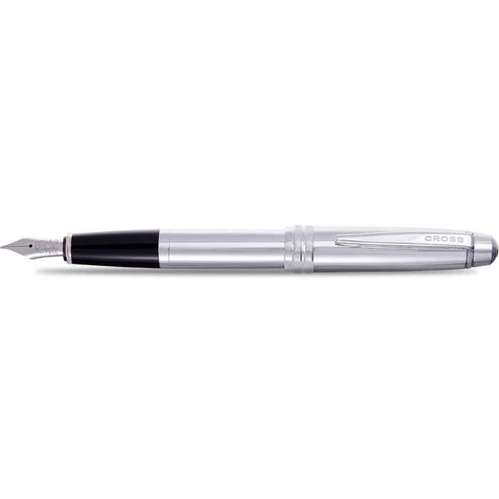 Cross Bailey Fountain Pen - Polished Chrome - Pen Boutique Ltd