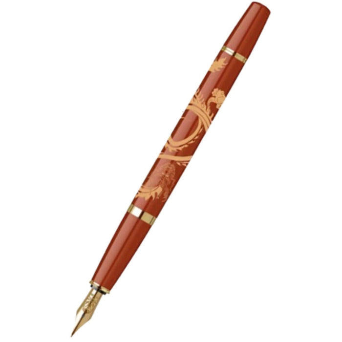 Cross Bailey Light - Year of the Dragon - Fountain Pen - Polished Amber Resin and Gold Tone - Pen Boutique Ltd