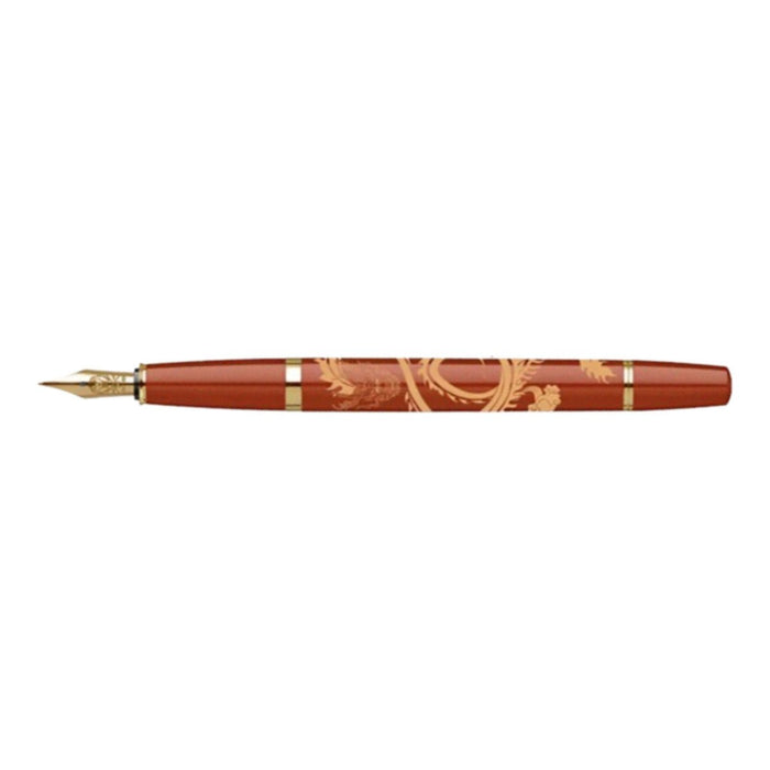Cross Bailey Light - Year of the Dragon - Fountain Pen - Polished Amber Resin and Gold Tone - Pen Boutique Ltd