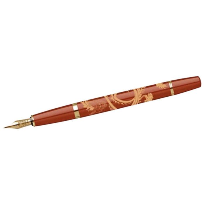 Cross Bailey Light - Year of the Dragon - Fountain Pen - Polished Amber Resin and Gold Tone - Pen Boutique Ltd