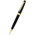 Cross Bailey Light Ballpoint Pen - Polished Black - Gold Trim - Pen Boutique Ltd