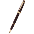 Cross Bailey Light Fountain Pen - Polished Burgundy - Gold Trim - Pen Boutique Ltd