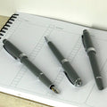 Cross Bailey Light Fountain Pen, Rollerball and Ballpoint - SET - Polished Gray - Pen Boutique Ltd