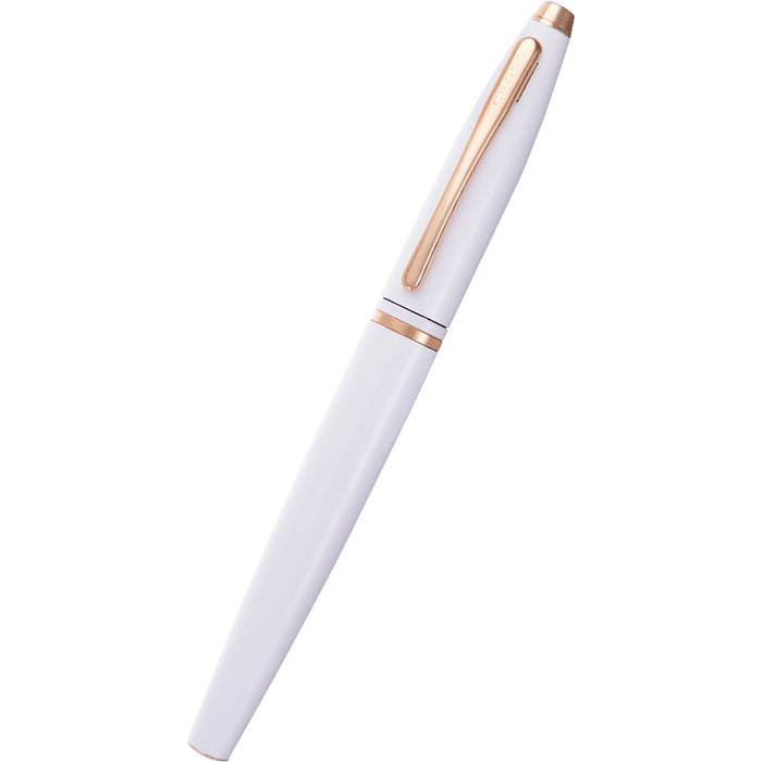 Cross Calais Fountain Pen - Light White - Medium - Pen Boutique Ltd