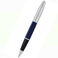 Cross Calais Rollerball Pen - Blue - Chrome Trim (Self Serve Box) - Pen Boutique Ltd