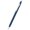 Cross Century Ballpoint Pen - Blue - Chrome Trim - Pen Boutique Ltd