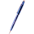 Cross Century II Ballpoint Pen - Cherry Blossom - Translucent Blue - Rose Gold Trim - Pen Boutique Ltd