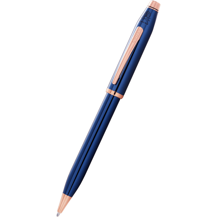 Cross Century II Ballpoint Pen - Translucent Blue - Pen Boutique Ltd