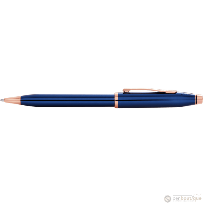 Cross Century II Ballpoint Pen - Translucent Blue - Pen Boutique Ltd