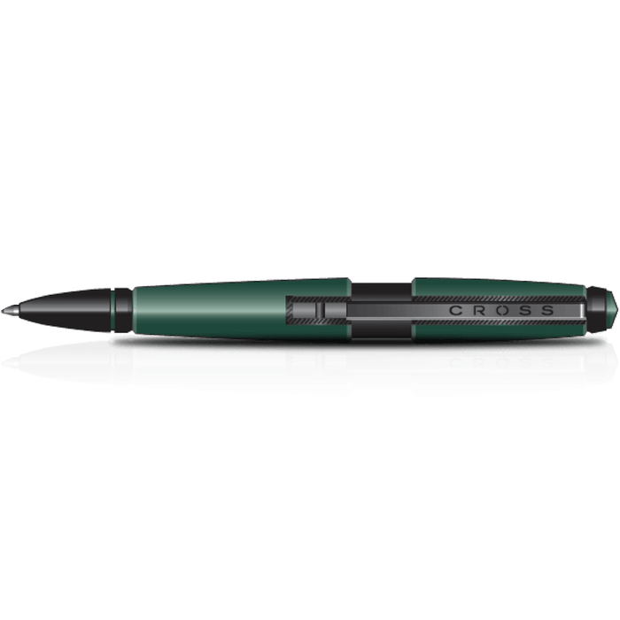 Cross Edge Rollerball Pen - Matte Green - Pen Boutique Ltd