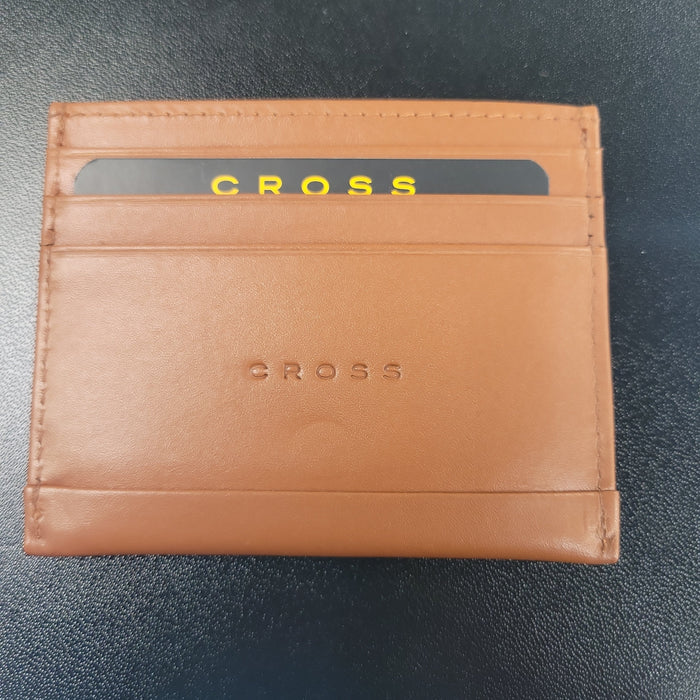 Cross Torero Leather Card Case - Brown - Pen Boutique Ltd