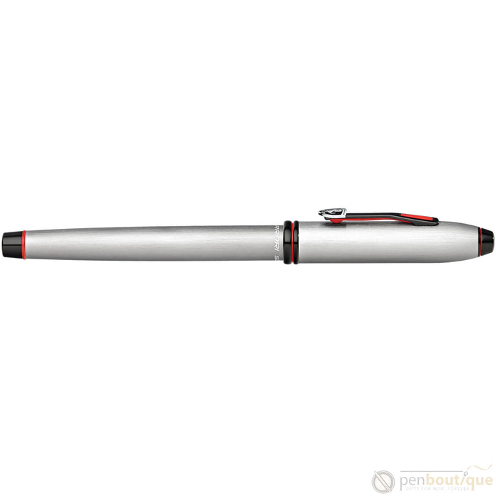 Cross Townsend Fountain Pen - Scuderia Ferrari - Brushed Platinum - Pen Boutique Ltd