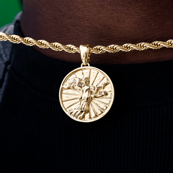 Nike Crowning Coin Pendant