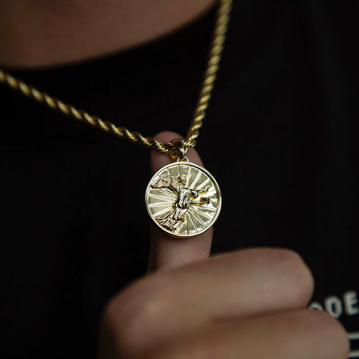 Nike Crowning Coin Pendant - The GLD Shop