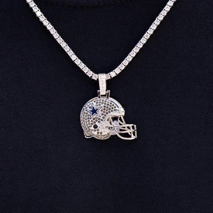 Dallas Cowboys Helmet Pendant - The GLD Shop