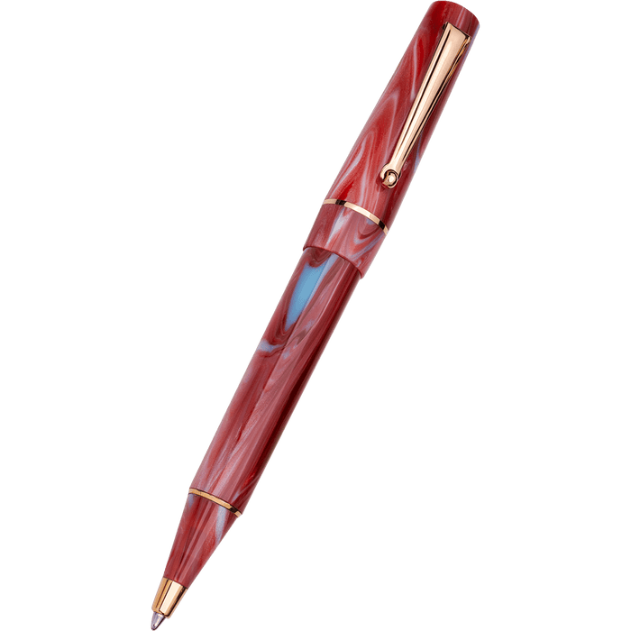 Delta Duna "P" Ballpoint Pen - Ghibli - Rose Gold Trim - Pen Boutique Ltd