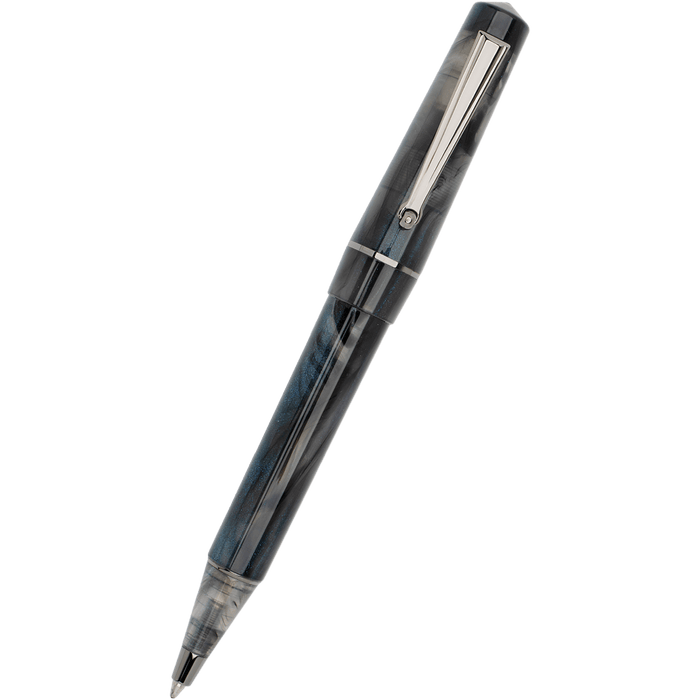Delta Duna "P" Ballpoint Pen - Zephyr - Ruthenium Trim - Pen Boutique Ltd