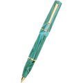 Delta Duna "P" Rollerball Pen - Vortex Green - Gold Trim - Pen Boutique Ltd