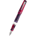 Delta Duna Reborn Fountain Pen - Magenta Mirage - Steel - Pen Boutique Ltd