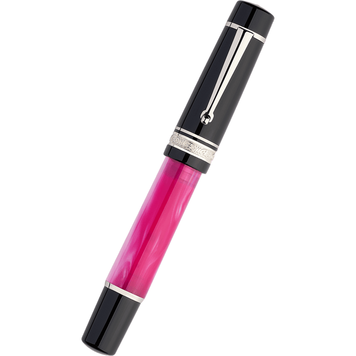 Delta DV Original Rosa Fountain Pen - Black - Pen Boutique Exclusive - Pen Boutique Ltd