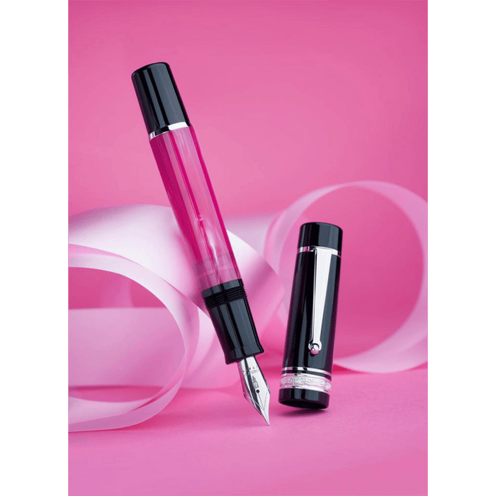 Delta DV Original Rosa Fountain Pen - Black - Pen Boutique Exclusive - Pen Boutique Ltd