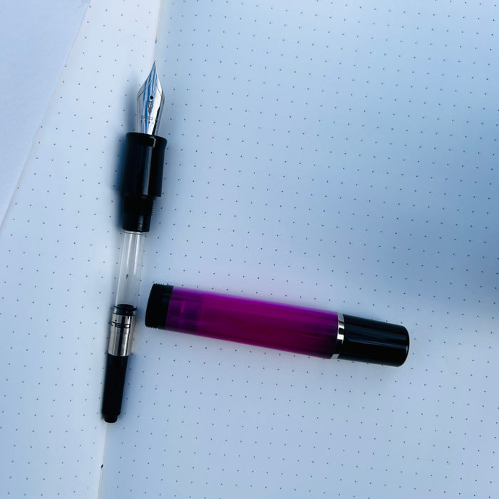 Delta DV Original Rosa Fountain Pen - Black - Pen Boutique Exclusive - Pen Boutique Ltd