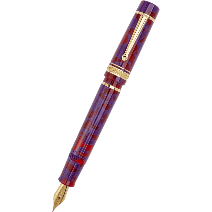 Delta Limited Edition Fountain Pen - DV Original Velvet Bloom (Mid - Size) - Pen Boutique Ltd