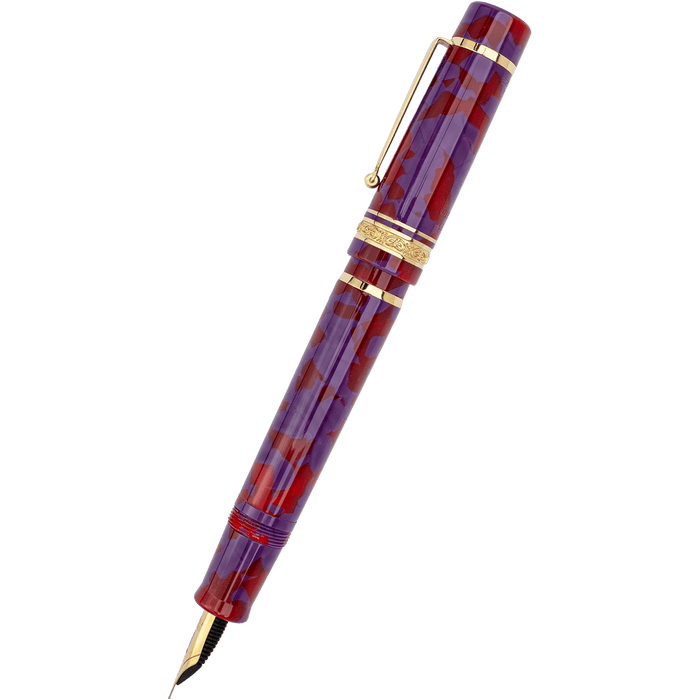 Delta Limited Edition Fountain Pen - DV Original Velvet Bloom (Mid - Size) - Pen Boutique Ltd
