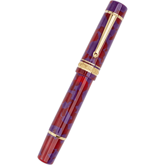 Delta Limited Edition Fountain Pen - DV Original Velvet Bloom (Mid - Size) - Pen Boutique Ltd