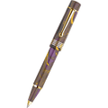 Delta Neo Gallery Ballpoint Pen - Iris - Gold Trim (Numbered Edition) - Pen Boutique Ltd