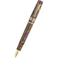Delta Neo Gallery Fountain Pen - Iris - Gold Trim (Numbered Edition) - Pen Boutique Ltd