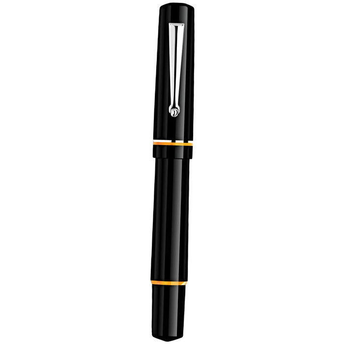 Delta Spaccanapoli Fountain Pen - D' Angio' (Black) - Pen Boutique Ltd