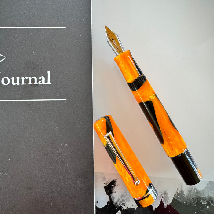 Delta Spaccanapoli Masterpiece Fountain Pen - Palladium - Limited Edition (Pen Boutique Exclusive) - Pen Boutique Ltd