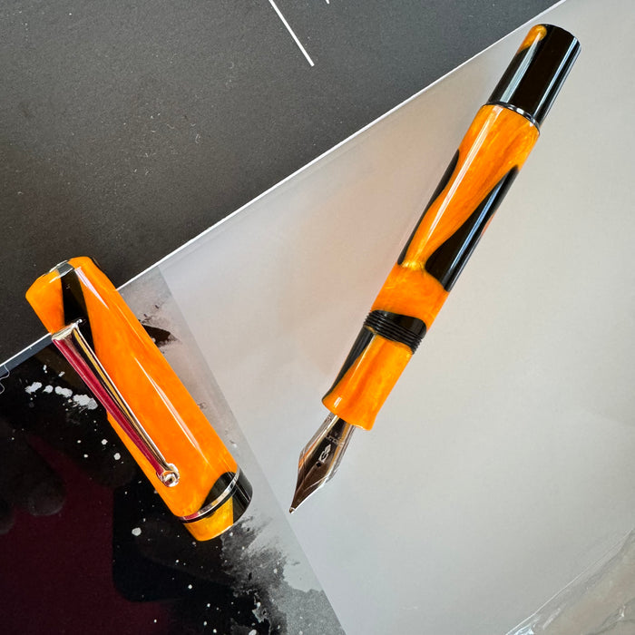 Delta Spaccanapoli Masterpiece Fountain Pen - Palladium - Limited Edition (Pen Boutique Exclusive) - Pen Boutique Ltd