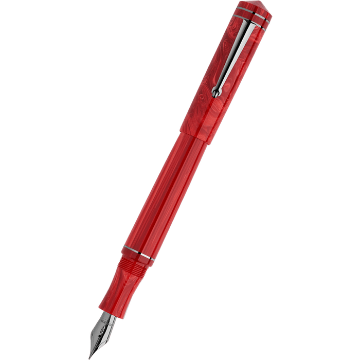 Delta Write Balance Fountain Pen - Red - Pen Boutique Ltd