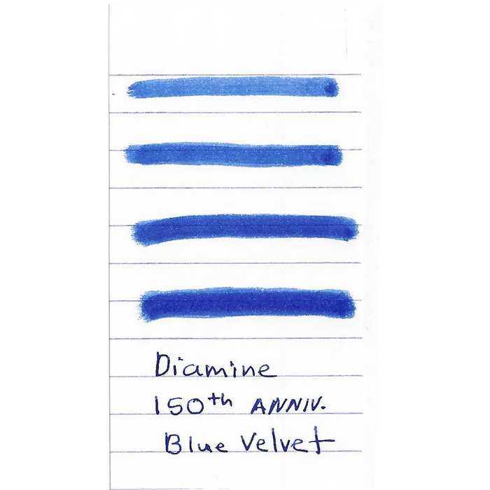 Diamine 150th Anniversary Ink Bottle - Blue Velvet - 40ml - Pen Boutique Ltd