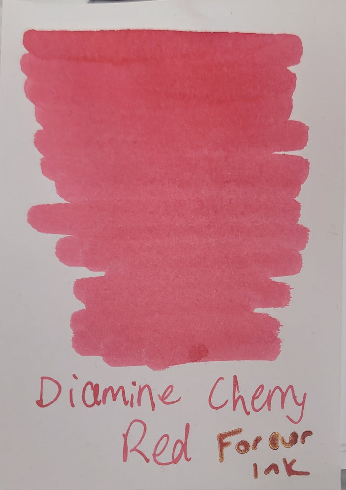 Diamine Forever Ink Bottle - Cherry Red - 50 ml - Pen Boutique Ltd